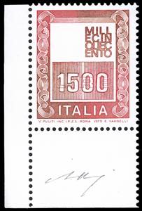1979 - 1.500 lire Alti Valori, senza testa, ... 