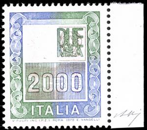 1979 - 2.000 lire Alti Valori, senza testa, ... 