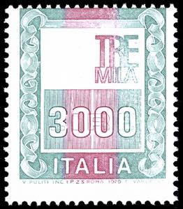1979 - 3.000 lire Alti Valori, senza testa, ... 