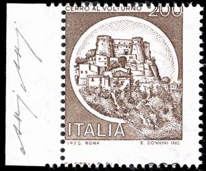 1980 - 200 lire Castelli, francobollo ... 