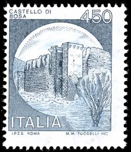 1980 - 450 lire Castelli, francobollo ... 