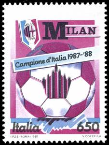 1988 - 650 lire Milan, senza la stampa del ... 