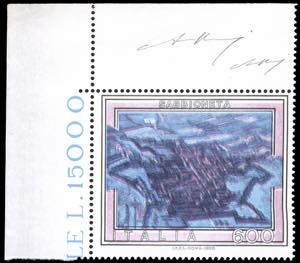 1990 - 600 lire Turistica, francobollo ... 