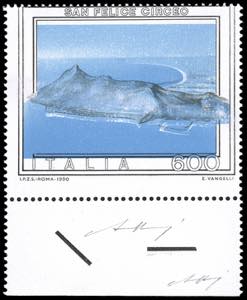 1990 - 600 lire Turistica, francobollo ... 