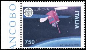 1991 - 750 lire Europa CEPT Spazio, ... 