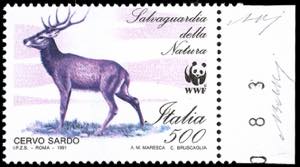 1991 - 500 lire Salvaguardia della natura, ... 