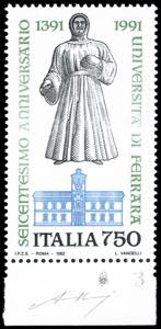 1992 - 750 lire Scuole dItalia, senza la ... 