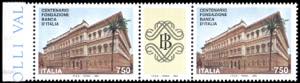 1993 - 750 lire Banca dItalia, dittico con ... 