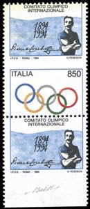 1994 - 850 lire C.I.O., dentellatura ... 