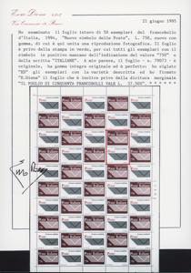 1994 - 750 + 750 lire Poste ... 