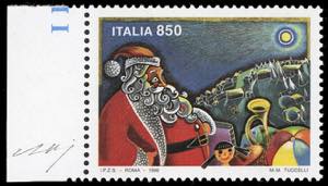 1996 - 850 lire Natale, senza la stampa in ... 