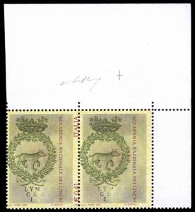 2003 - 0,41 € Lincei, stampa del rosso e ... 