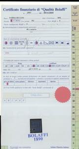 1852 - 40 cent. azzurro (5), ... 