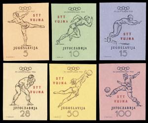 1952 - Olimpiadi, serie completa, non ... 