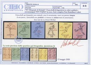 1952 - Olimpiadi, serie completa, ... 