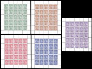 1944 - Stemma, II tiratura, serie completa ... 