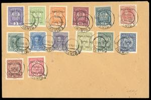 TRENTINO ALTO ADIGE 1918 - Soprastampati, ... 