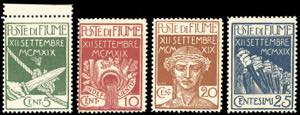 FIUME 1920 - Legionari, serie completa ... 