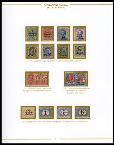 DALMAZIA 1919/22 - Tutti i francobolli e i ... 