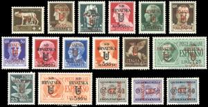 OCCUPAZIONE CROATA 1944 - Emissione di ... 