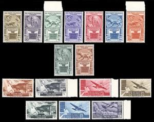 1933 - Cinquantenario Eritreo, serie ... 