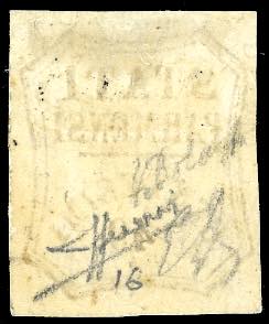 1859 - 40 cent. rosso bruno (16), ... 