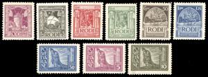 1929 - Pittorica dent. 11 , serie completa ... 
