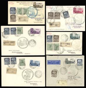 POSTA AEREA 1933 - Crociera Zeppelin, la ... 