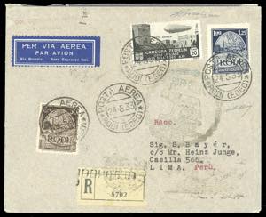 POSTA AEREA 1933 - Crociera ... 