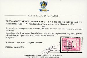 OCCUPAZIONE TEDESCA EGEO 1943 - 5 ... 