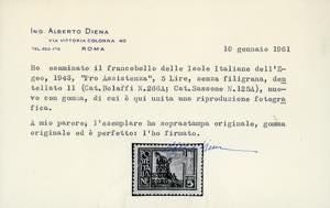 OCCUPAZIONE TEDESCA EGEO 1943 - 5 ... 