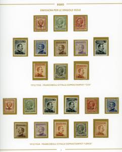 GIRI ISOLE 1932 - Soprastampati di ... 