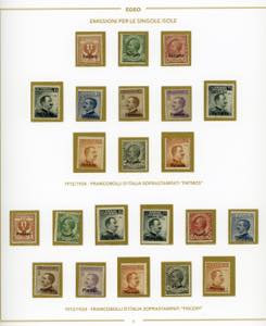 GIRI ISOLE 1932 - Soprastampati di ... 