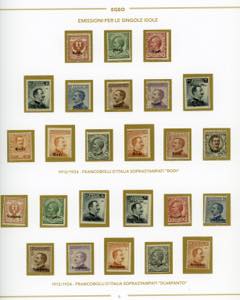 GIRI ISOLE 1932 - Soprastampati di ... 