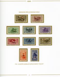 GIRI ISOLE 1932 - Garibaldi, serie ... 