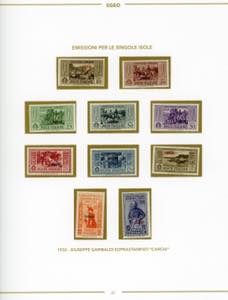 GIRI ISOLE 1932 - Garibaldi, serie ... 