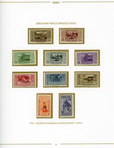 GIRI ISOLE 1932 - Garibaldi, serie ... 