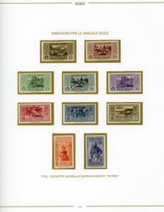 GIRI ISOLE 1932 - Garibaldi, serie ... 