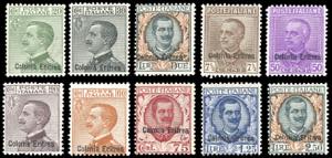 1925/29 - Soprastampati Colonia Eritrea, ... 