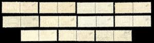 PACCHI POSTALI 1927/37 - Fasci al ... 