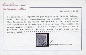 SEGNATASSE VAGLIA 1926 - ... 