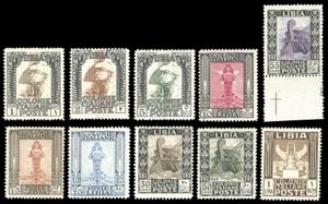 1924/29 - Pittorica, senza filigrana, dent. ... 