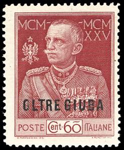 1925 - 60 cent. Giubileo, dent. 13 1/2, ... 