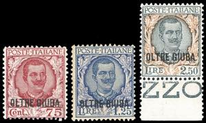 1926 - Soprastampati, serie completa ... 