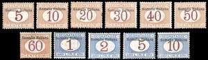 SEGNATASSE 1909 - Soprastampati Somalia ... 