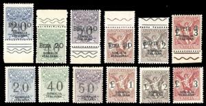 SEGNATASSE VAGLIA 1924/26 - Soprastampati, ... 