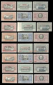 1924 - Manzoni, giro completo delle quattro ... 