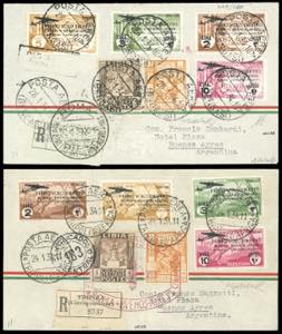 POSTA AEREA 1934 - Volo Roma-Buenos Aires, ... 