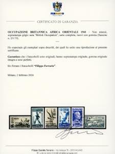 OCCUPAZIONE BRITANNICA AFRICA ... 