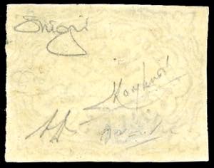 1852 - 50 baj azzurro (10), nuovo, ... 